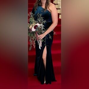 Aurora Velvet Dress